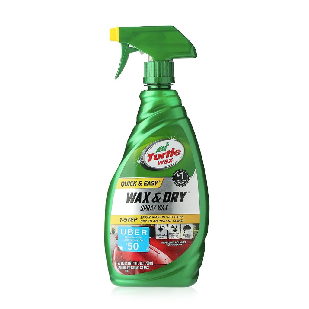 Turtle Wax Wax & Dry Spray Wax 26oz. Shopee Philippines