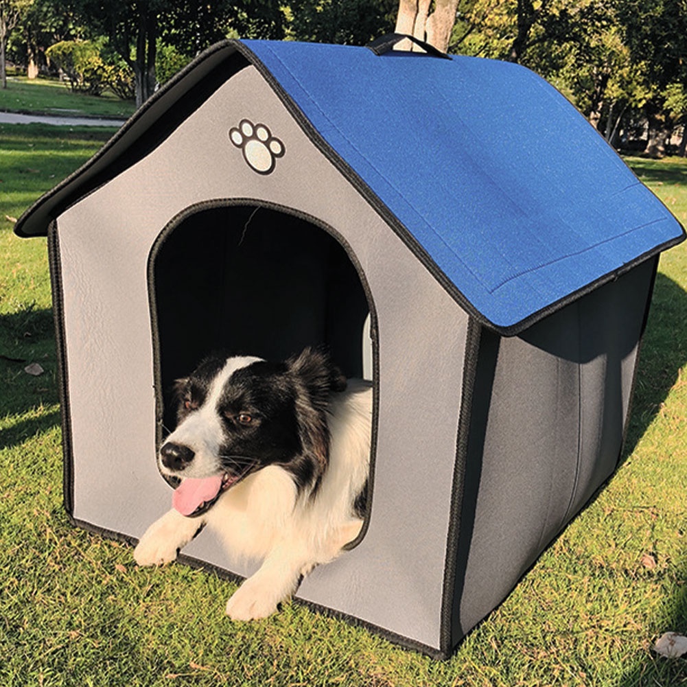 Dog House Kennel Large Size Foldable Universal Pet House Indoor Outdoor ...