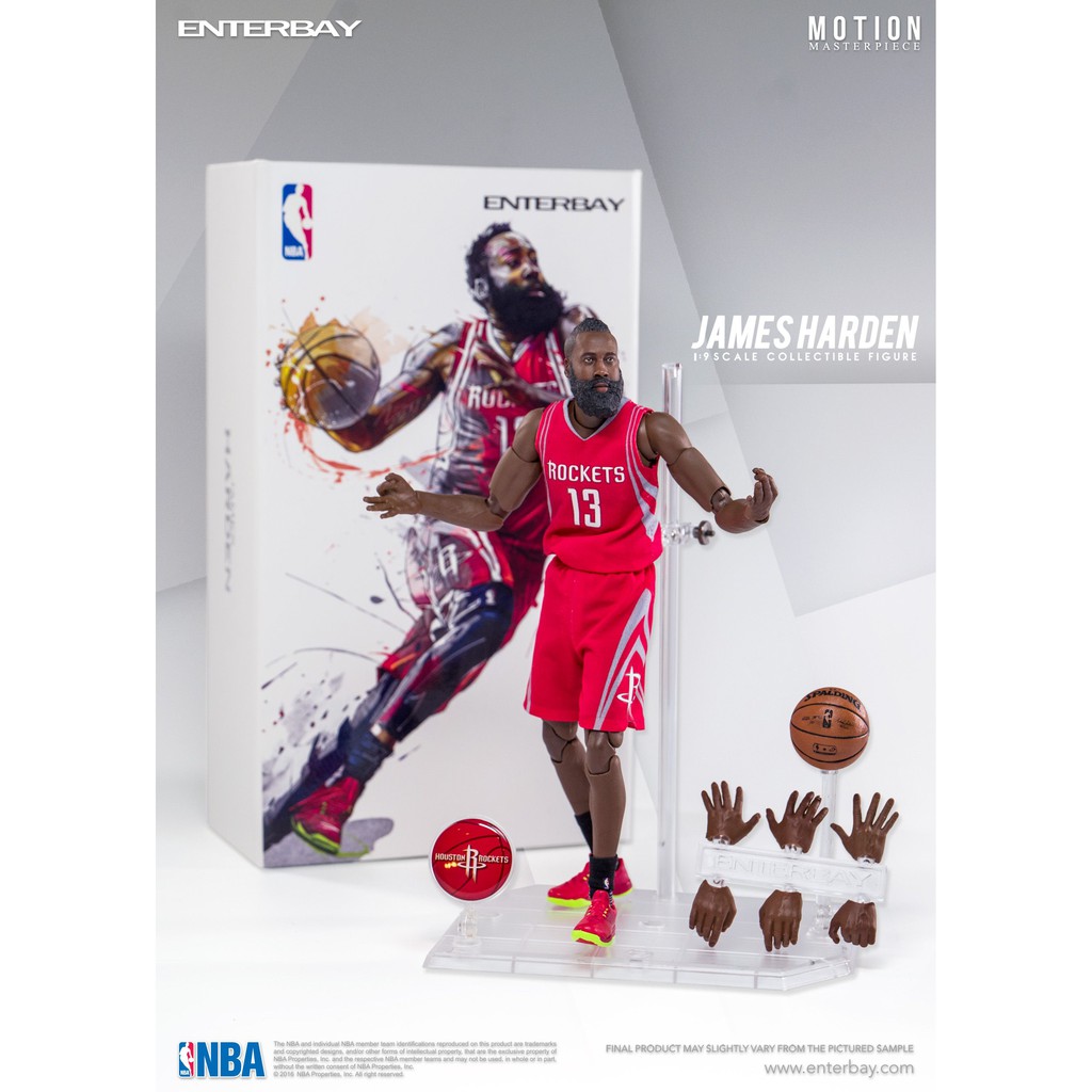 Haocai Toys Enterbay James Harden Rockets #13 NBA 1/9 ...