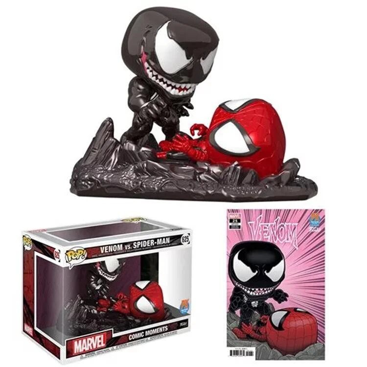 FUNKO POP) PX EXCLUSIVE SPIDERMAN VS VENOM | Shopee Philippines