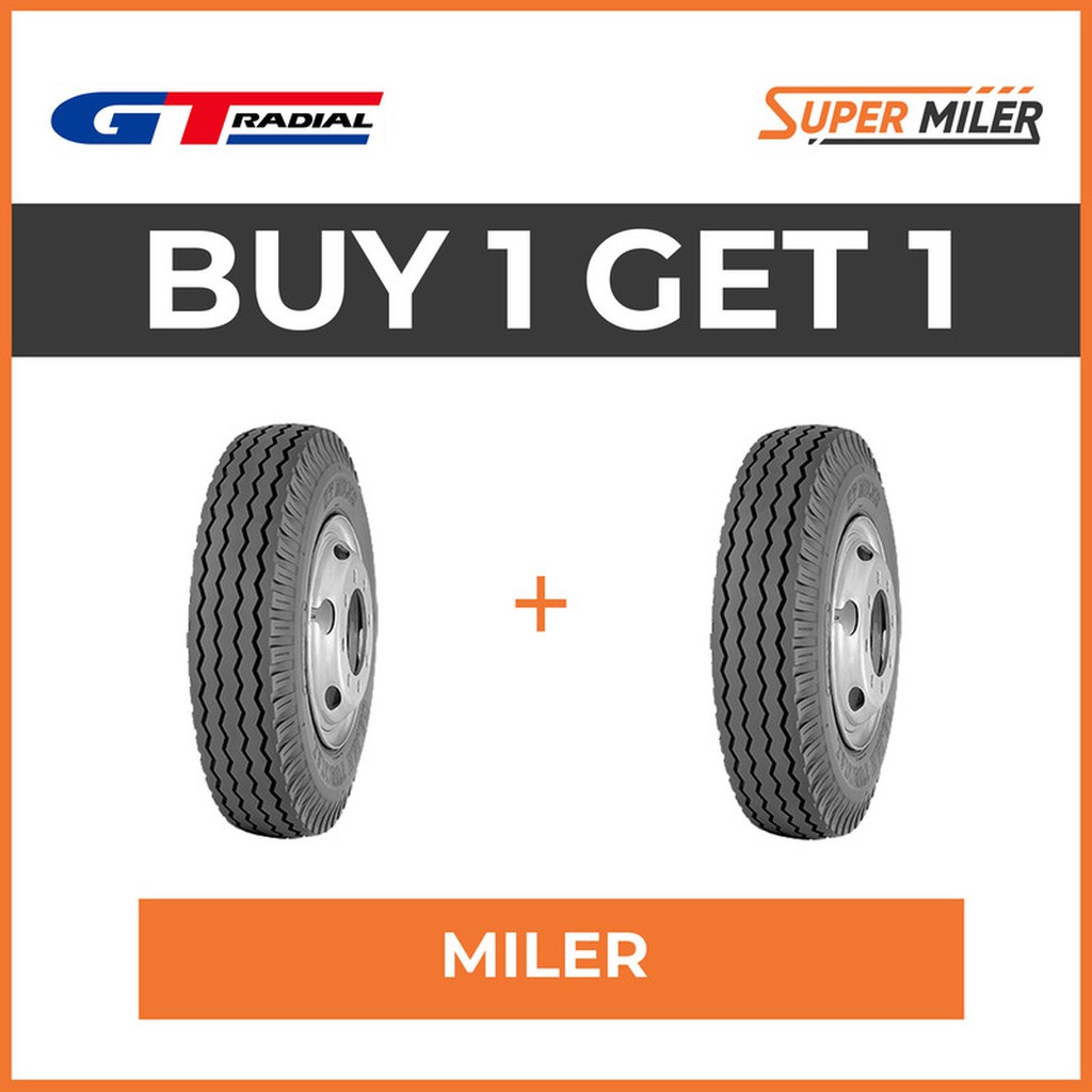 2pcs GT RADIAL 700 16 12P MILER Car Tires Shopee Philippines