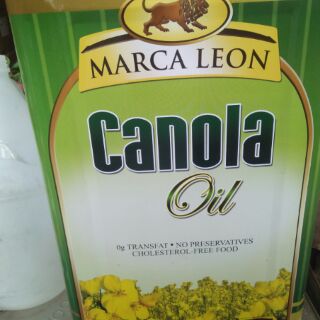 Canola Oil, Marca Leon 1 tin (17kg) | Shopee Philippines