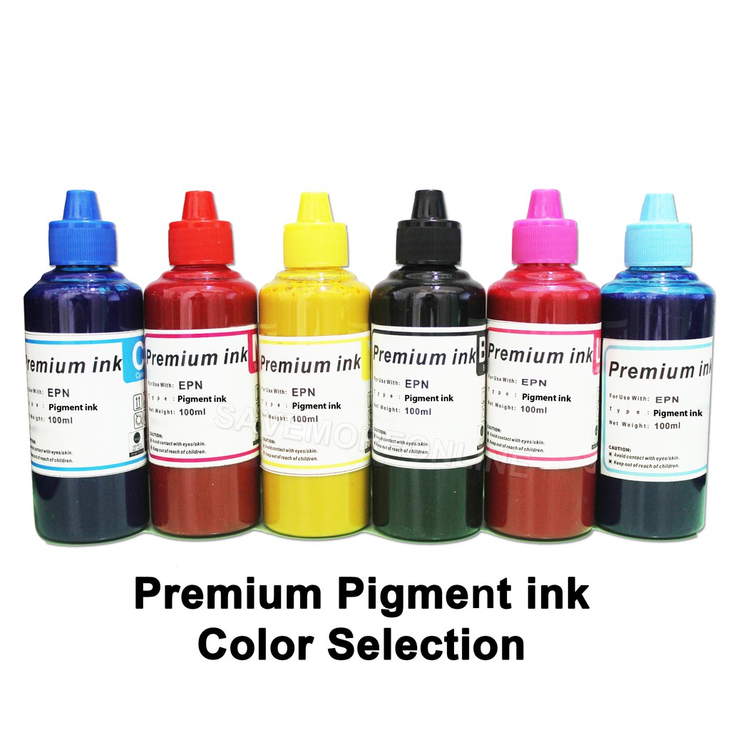 Premium Pigment inks for Epson Printers Shopee Philippines