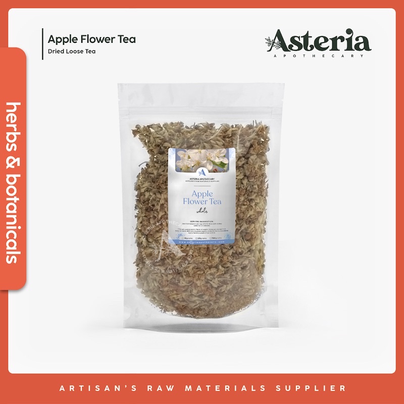 Dried Apple Blossoms Loose Tea Herbal Tea Tisanes Flower Tea 10g /100g Asteria