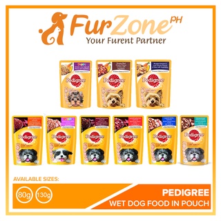 PEDIGREE POUCH PEDIGREE WET DOG FOOD POUCH FOR PUPPY & ADULT 80G & 130G
