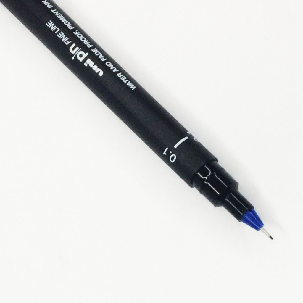 UNIPIN (Blue) - Fine Line Technical Pen (Sold per piece) | Shopee Philippines