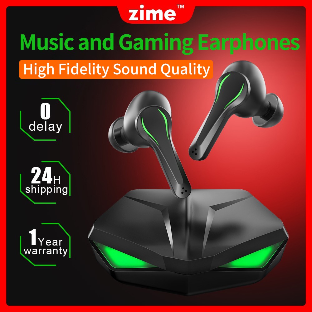 Zime Winner Bluetooth Earphones with mic Gaming Earphones Wireless