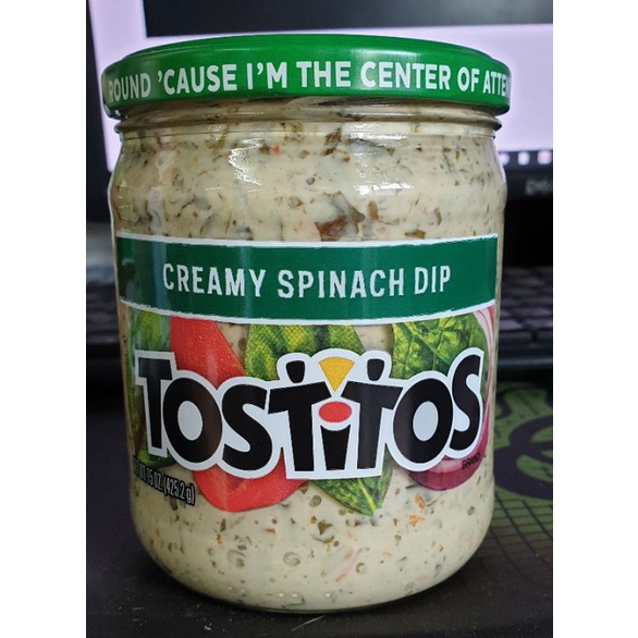 TOSTITOSCREAMY SPINACH DIP/SALSA CON QUESO/CHUNKY SALSA/LAY'S FRENCH