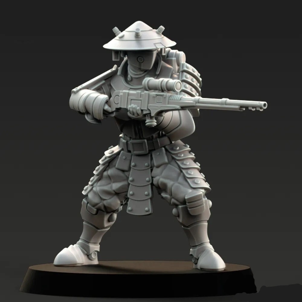 Resin 3D Printed Model Warhammer / Tabletop Miniature Resin 3D