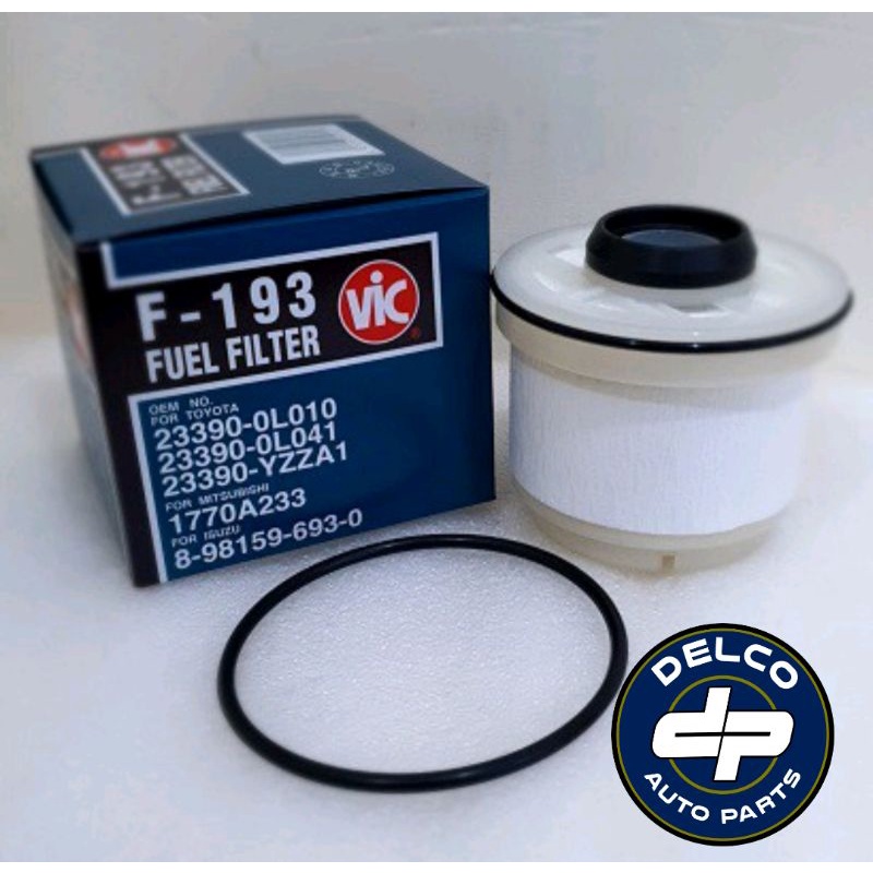 Isuzu MuX Fuel Filter (20132017) Shopee Philippines