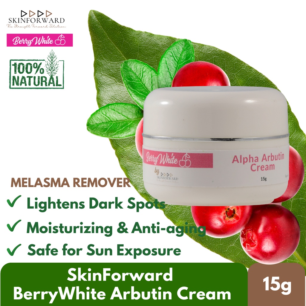 [ BERRYWHITE ALPHA ARBUTIN CREAM ] SkinForward Arbutin Cream Erases Sun ...