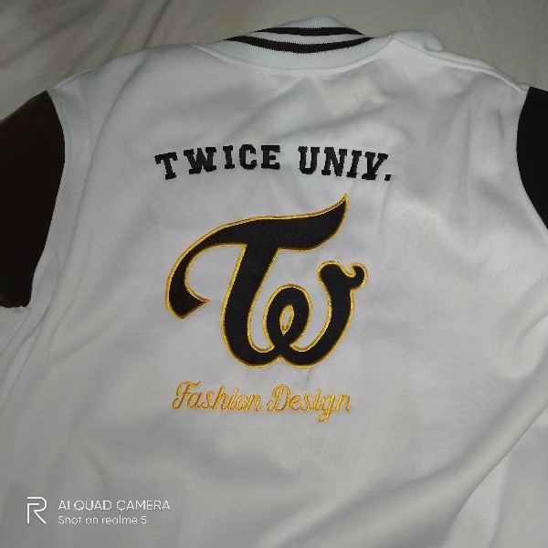 Twice University Twice Varsity Jacket Twice University Varsity Jacket Shopee Philippines