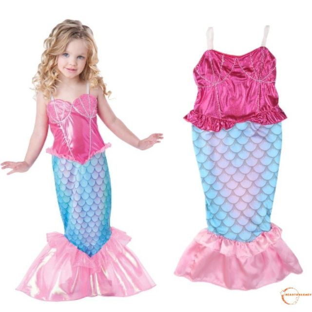 mermaid outfit girl