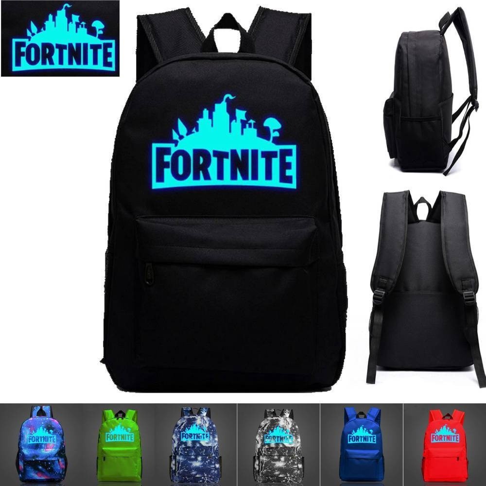 fortnite glow in the dark backpack