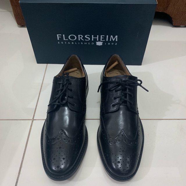 florsheim matera leather wingtip oxford