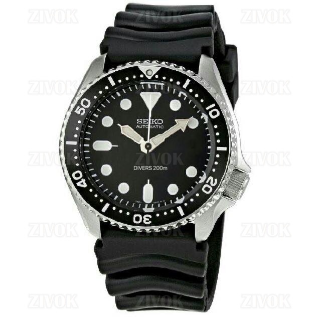 KUSU] Divers 5 Black Rubber Unisex Watch Relo W0044 SK0 seiko | Shopee  Philippines