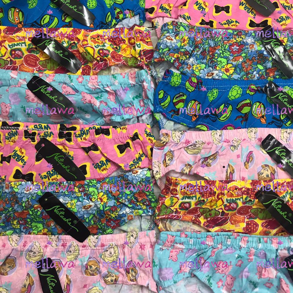 Cod Natashaavon Panty 12pcs Cotton Shopee Philippines 3157