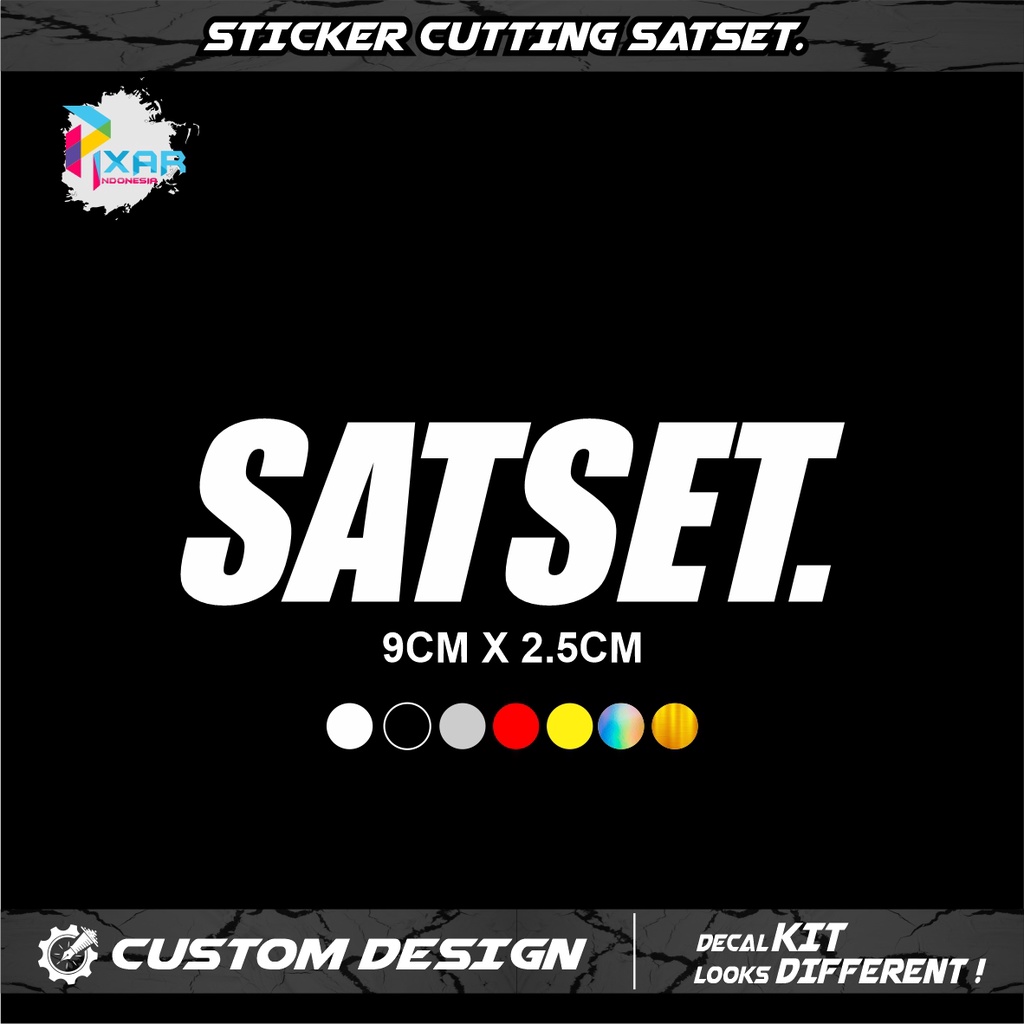 Stickers CUTTING SATSET STICKER CUTTING VIRAL | Shopee Philippines