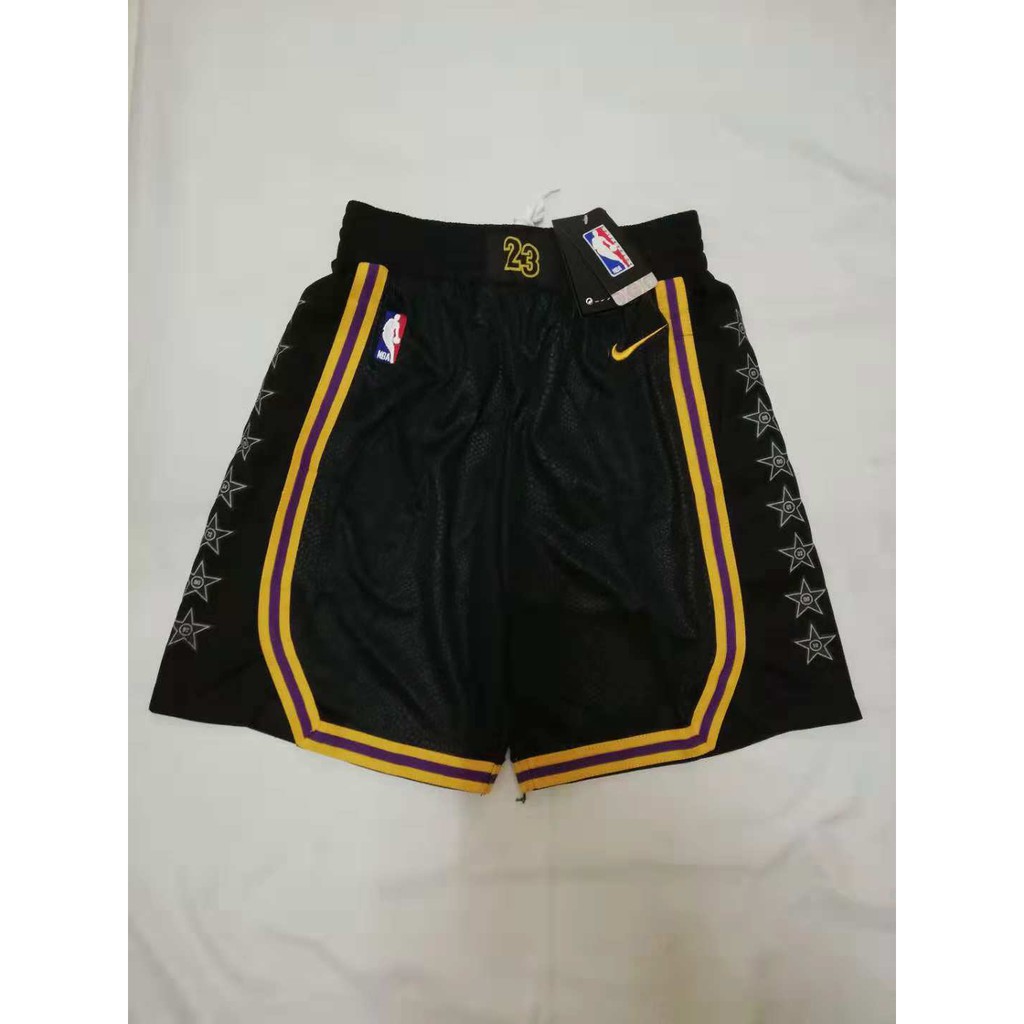 lebron lakers jersey shorts