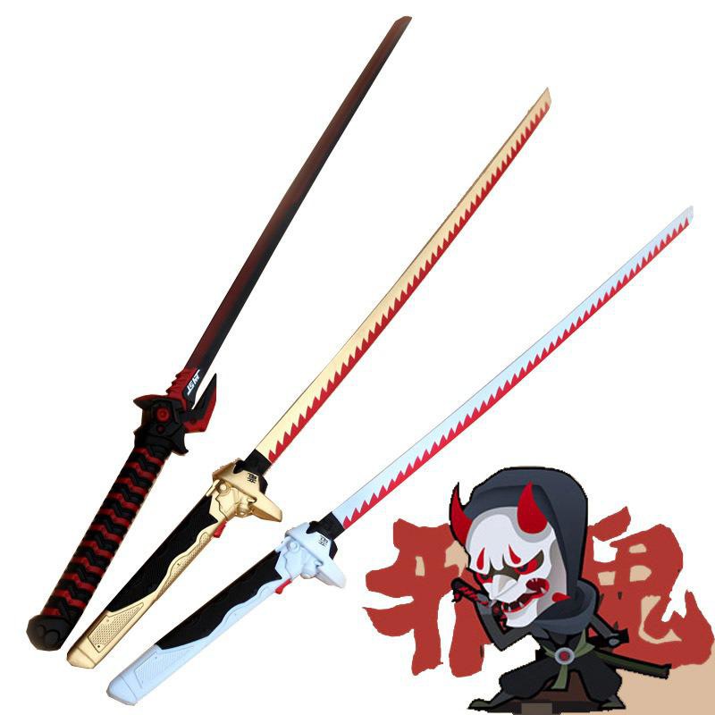 Pu Foaming Sword Weapon Toys Anime Games Cosplay Genji Knife Nihontou