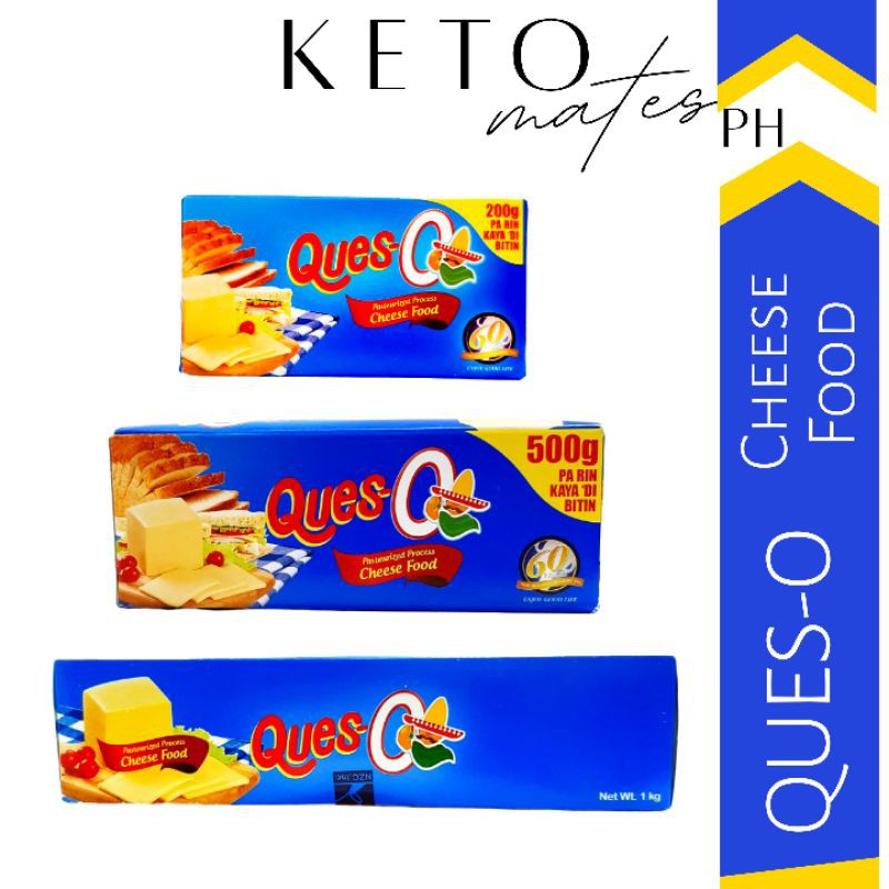 Queso (Queso) Cheese Food for Keto and Low Carb in 200g, 500g and 1Kg