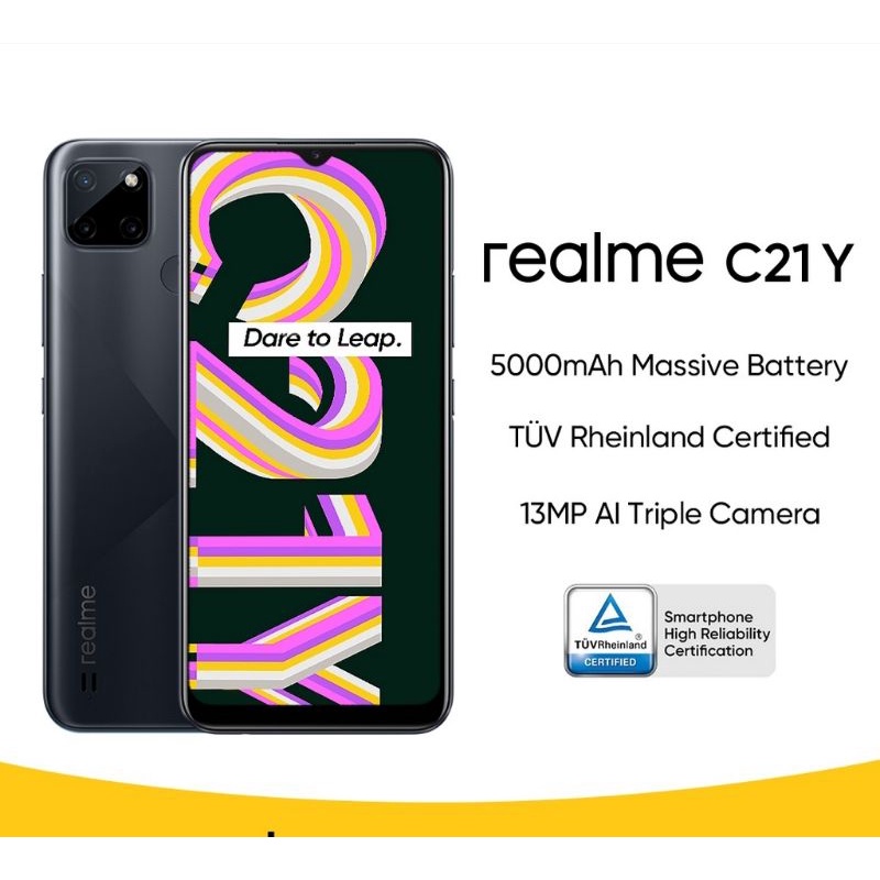 Celular Realme C21Y RMX3263 4GB De RAM 64GB Tela Dual Sim