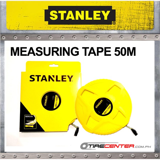 Stanley 15m / 20m / 30m / 50m Long Tape Measure with Fiberglass