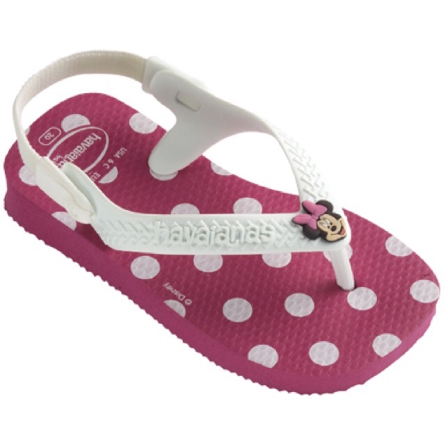 havaianas baby minnie mouse