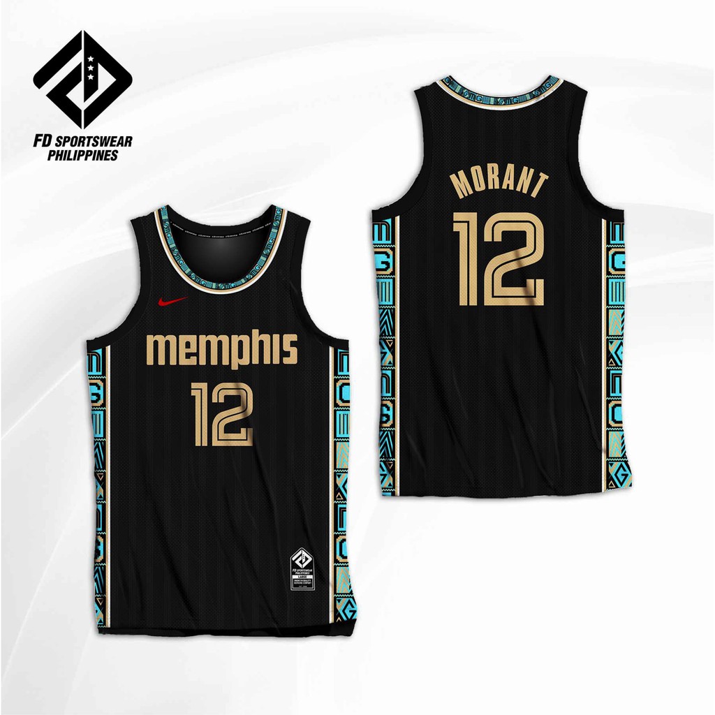 Memphis Grizzlies Ja Morant 2021 Soul City Edition Full Sublimated Jersey Shopee Philippines