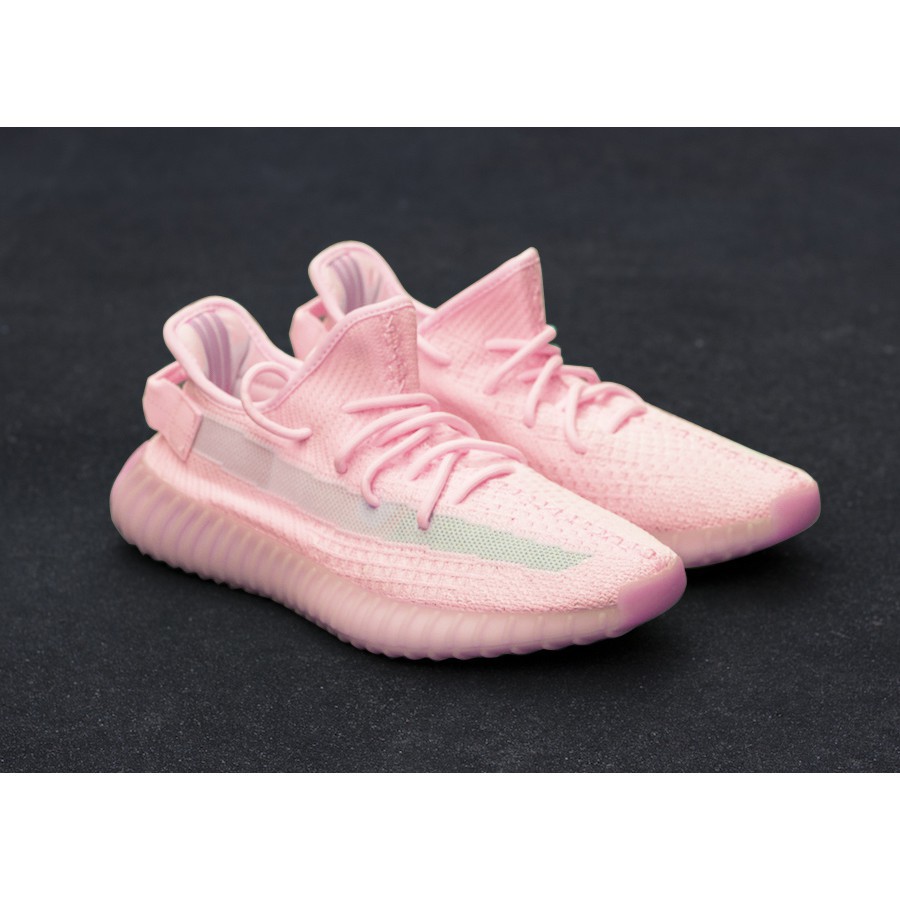 pink yeezys womens