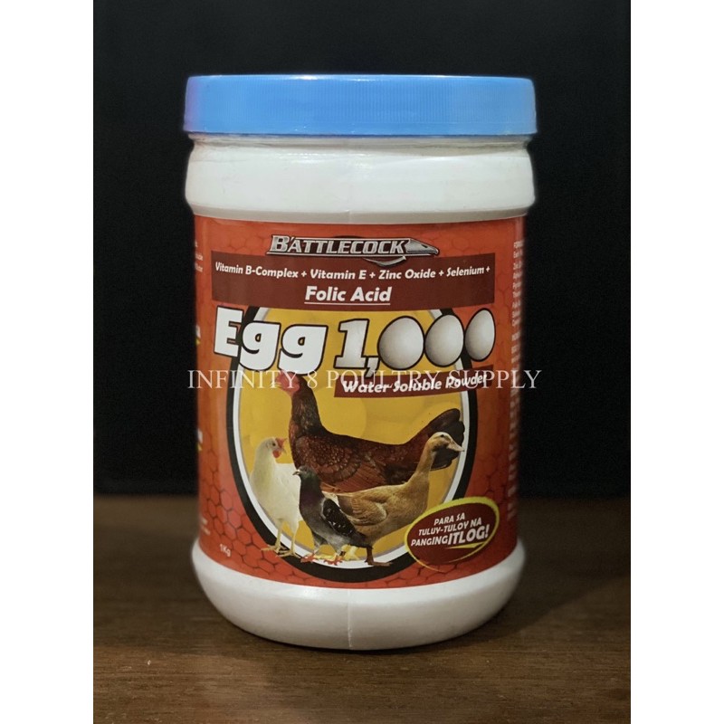 Egg 1000 1kg Powder + Vitamin E + Zinc Oxide + Selenium