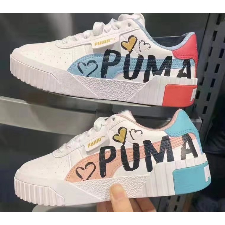 puma cali white rose gold