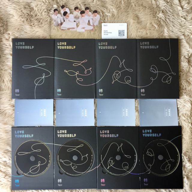 Bts Love Yourself Tear Per Inclusion Shopee Philippines