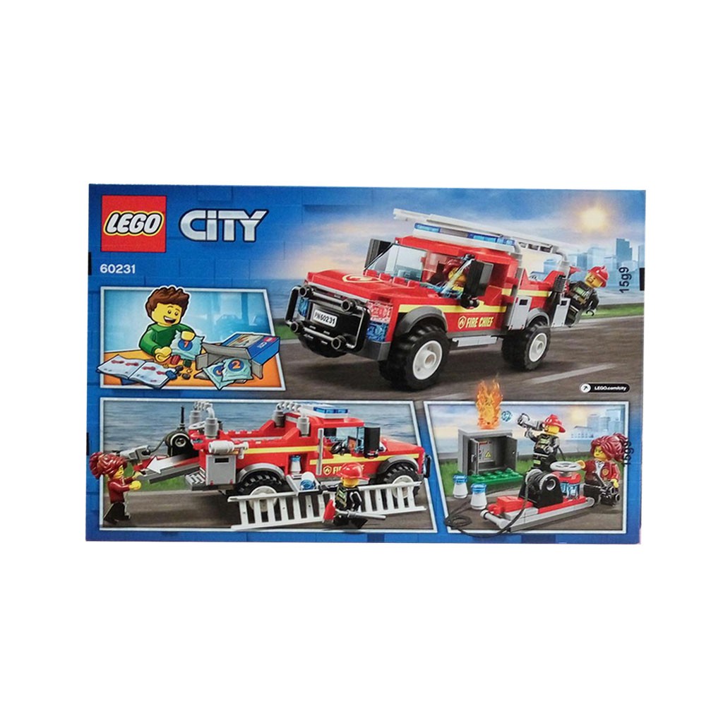lego city fire chief response truck 60231