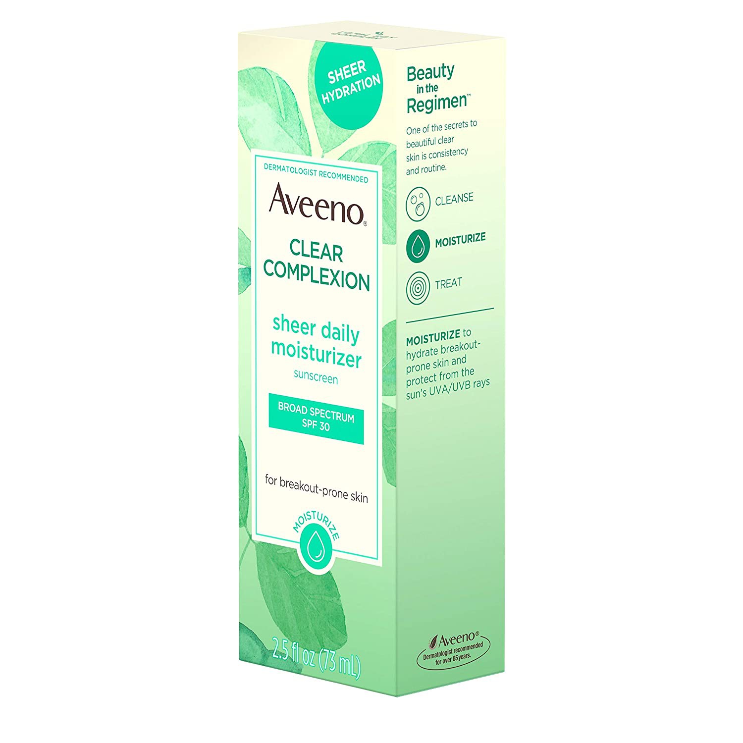 aveeno clear complexion spf 30