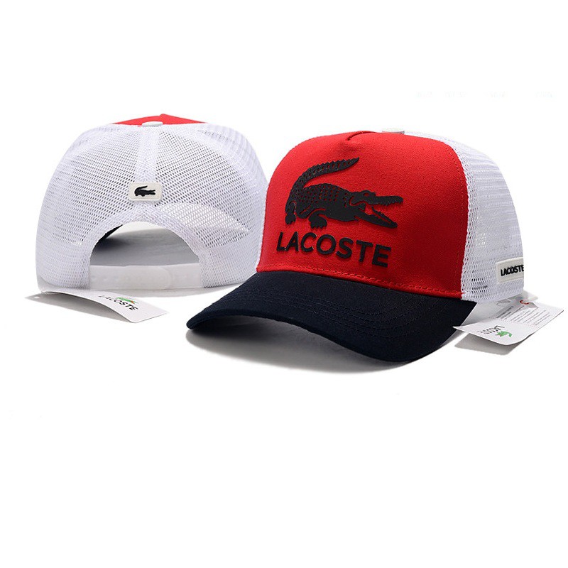 lacoste trucker hat