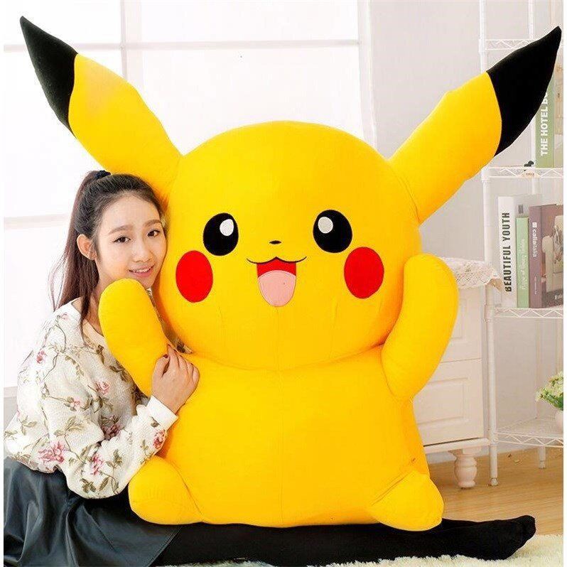 pikachu soft toy big