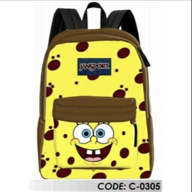 jansport spongebob backpack