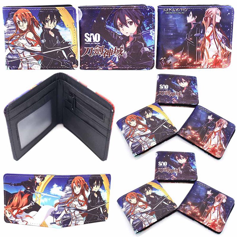 Anime Sword Art Online Wallet Money Card Wallet New Short Wallets Shopee Philippines