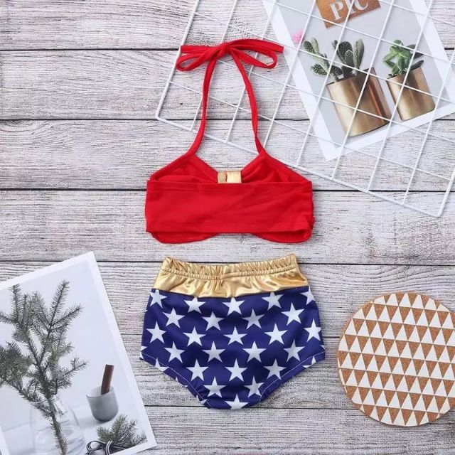 wonder woman baby swimsuit