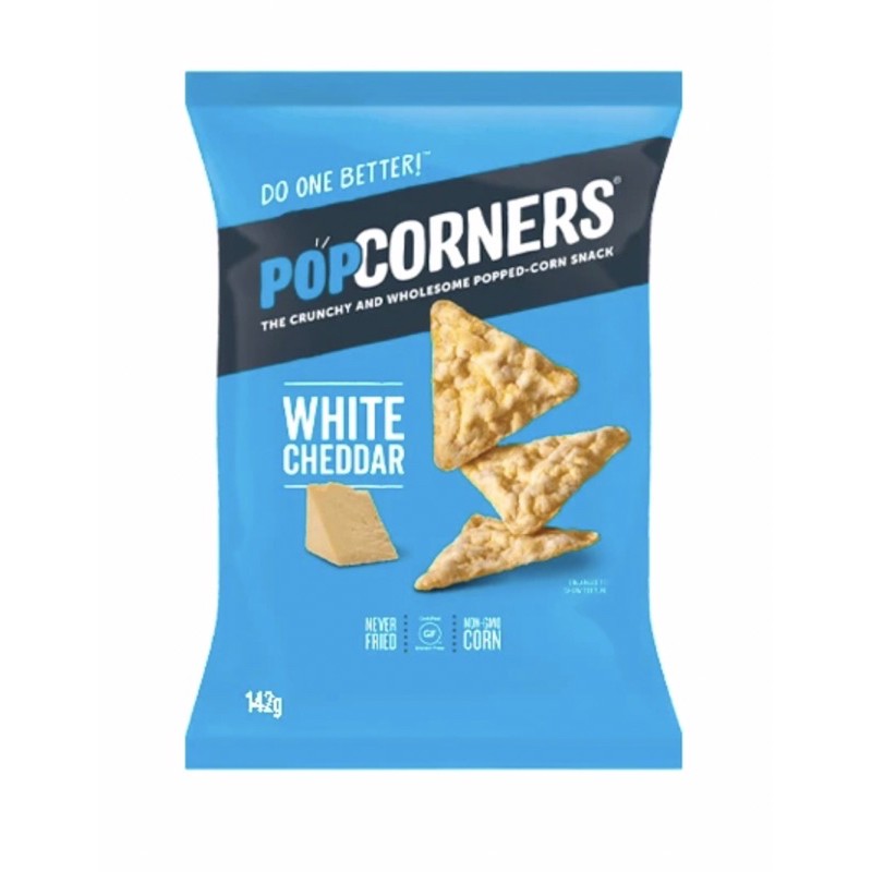 Popcorners 142g 198g White Cheddar Kettle Corn Sea Salt Shopee