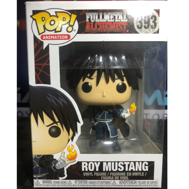 roy mustang funko pop
