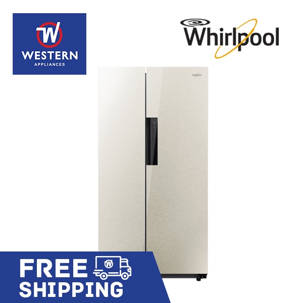 Whirlpool 6WS21NIHGG 21.0cuft Zen Inverter, Side by Side Refrigerator