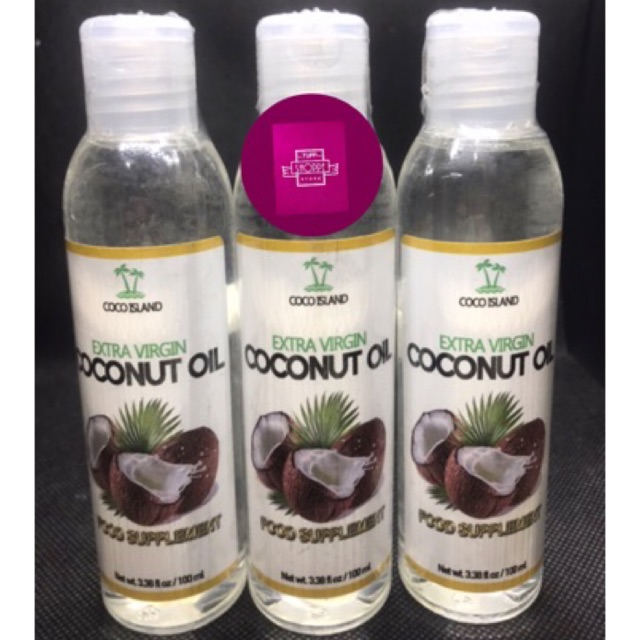 VIRGIN COCONUT OIL COCO Island VCO 100ml Shopee Philippines