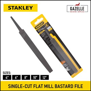 Stanley Flat File Bastard 4 6 8 10 12 Shopee Philippines