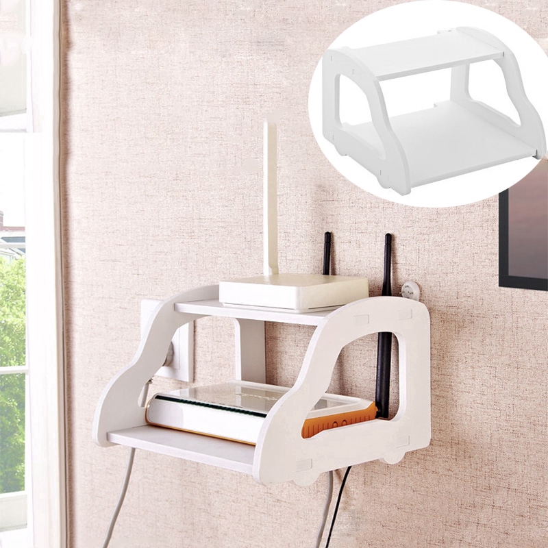 Wall Mount Router Tv Wall Shelves Router Box Storage Shelf Wall Mounted Router Shelf Storage Box Shopee Philippines