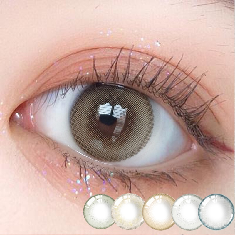 50 Models Graded Colored Fashion Contact Lenses Power 0-8 Degrees #1