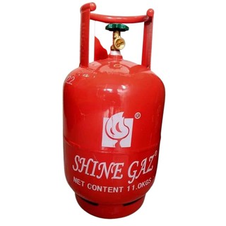 SHINE GAZ LPG GAS TANK 11.0KG, (EMPTY TANK) WITH FREE REGULATOR AND ...