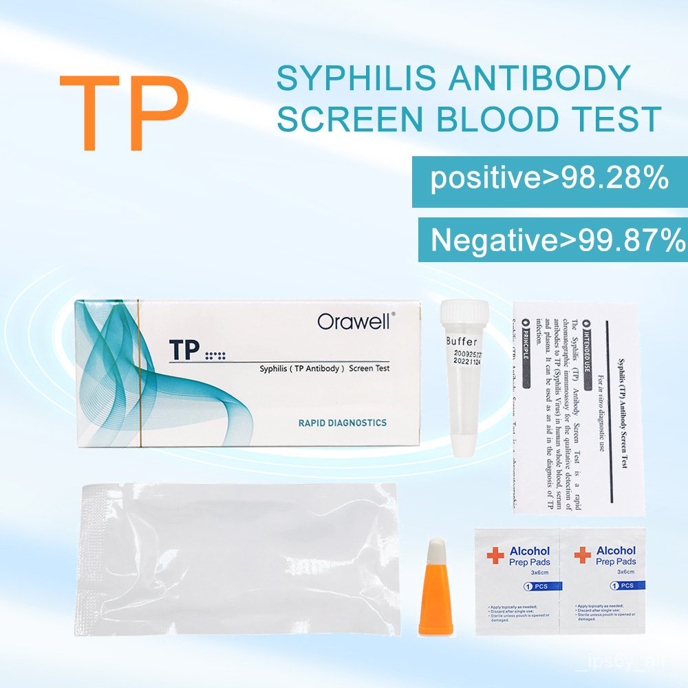 Home Test Syphilis (TP) Antibody Screen Blood Tests Kits Syphilis Test