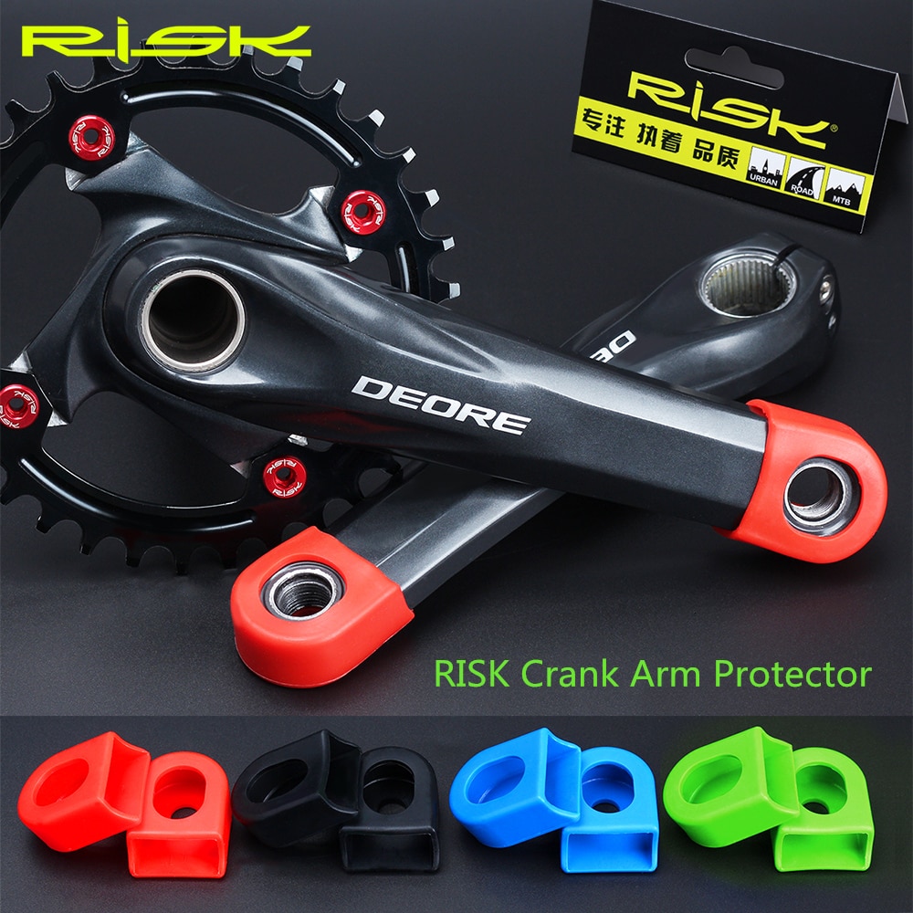 Details about   For Bike Bicycle Silicone Crank Arm Protector Case Cover Cap Crankset Protective 